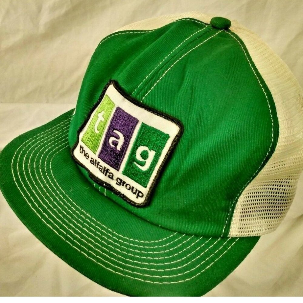 TAG ALFALFA Group K-Brand Cap Trucker Hat Snapback Baseball Vintage retro 80s